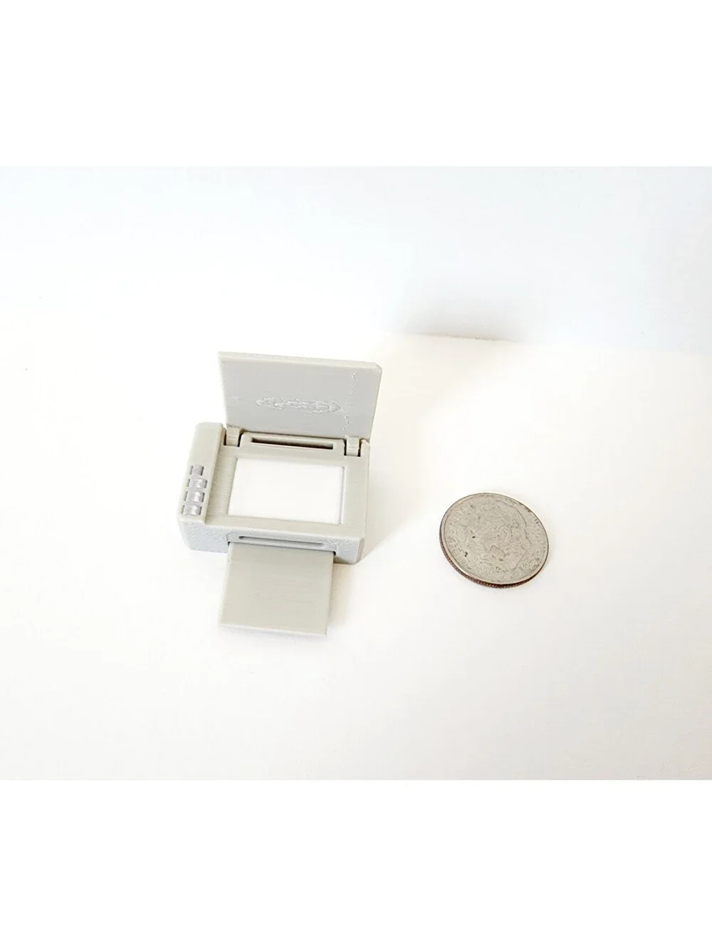 Miniature Dollhouse Printer - Gray